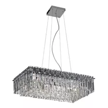 Colgante 6 Luces Sirius Cristal Cairel Apto Led G9 Deco Pal