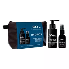 Kit Go Man Hydros Creme De Barbear + Pós Barba + Necessaire