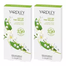 2 Kits Sabonetes Em Barra Lily Of The Valley 3 X 100g Cada