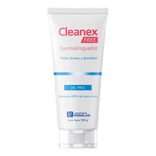 Gel Limpiador Facial Cleanex Free Oil Free Piel Grasa 150gr