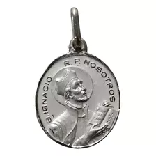 Medalla Plata 925 San Ignacio De Loyola #337 (medallas Nava)