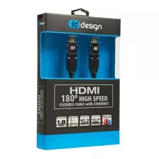 Cable Hdmi 1.8 Mts Design Full Hd 10.2 Gbps 