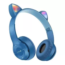 Auricular Vincha Orejas De Gato Gatito Buetooth Inalámbrico