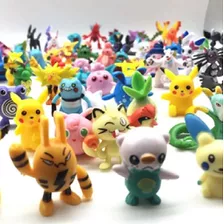 Pokemon Brinquedos Miniatura 24 Peças Sortidos Sem Repetição