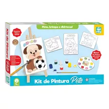 Kit De Pintura Infantil Pets Nig Brinquedos