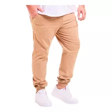 Calça Jogger Sarja Colorida Jeans Masculina Plus Size G1g2g3