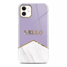 Funda Jaholan iPhone 11- Dorado/morado