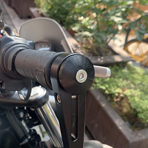 Adaptador De Espejo De Manillar De Motocicleta Fenrir M6 Par Foto 2