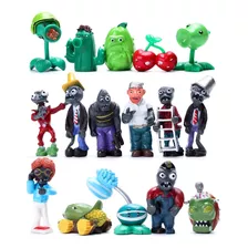 Sets De Muñecos 16 Figuras De Plantas Contra Zombies