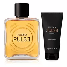 Presente Pulse - Desodorante Colônia, 100ml + Action Balm Pós-barba, 75g Eudora