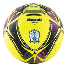 Pelota Futbol Futsal Nassau Neon N 4 62cm Sala Profesional