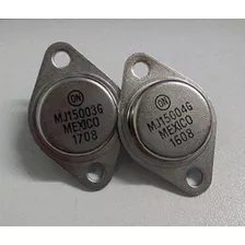 Transistor Mj15003 Y Mj15004 140v/20 A To-3 Pack 2 Unidades