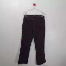 Calça Jeans Marrom Zoomp Vintage (brechó)(ref: 5177) Tam: 38