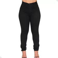 Calça Jeans Feminina Com Lycra Skinny Cintura Alta Levanta