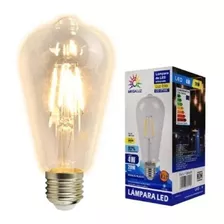 Foco De Led Tipo Vintage De Luz Fria 4w Led2700k Megaluz Vtg