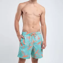 Shorts Mash Estampado Masculino Bermuda Elastano Plus Size