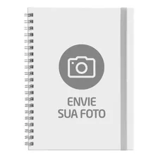 Caderno Universitário Plus Personalizado Sua Foto 100 Folhas