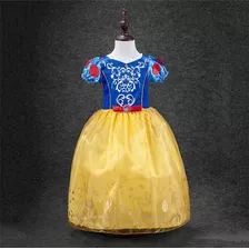 Vestido Princesa Aurora Branca De Neve Cinderela Bela Sofia