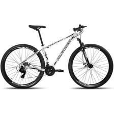 Mountain Bike Alfameq Makan Aro 29 19 24v Freios De Disco Mecânico Câmbios Index Cor Branco