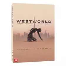 Dvd Westworld Um Novo Mundo - 3ª Temporada 3 Discos Lacrado