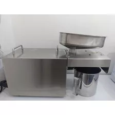 Máquina Extrair Óleo Em Casa/ Prensa A Frio Inox Excelente