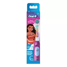 Escova Elétrica Oral-b Princess Disney + 2 Pilhas Aa