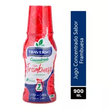 Jugo Concentrado Traverso - Sabor Frambuesa 900ml