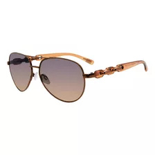 Lentes De Sol Steve Madden Outlook X17001 Color Dorado