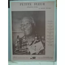 Partitura Piano Petite Fleur Pequena Flor Sidney Bechet