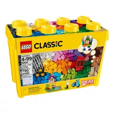 Kit Caixa Grande De Peças Criativas Classic 10698 Com 790 Peças Lego