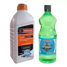 Kit 1 Litro Aditivo Motorcraft 1 Litro Agua Desmineralizada