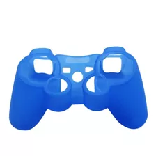 Funda Silicon Compatible Con Control Ps3 Azul