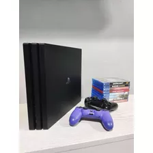 Playstation 4 Pro, 1tb, 2 Mandos Y 8 Juegos