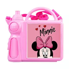 Lonchera Infantil Disney Minnie Con Botella Agua