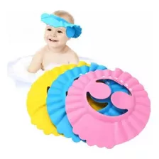 Pack 2 Gorro Visera De Baño Con Protector Orejas Bebé Niños