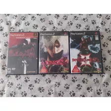 Trilogia Devil May Cry Para Playstation 2 ( Leia O Anúncio )