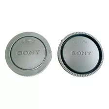 Tapa Sony E - Cuerpo Y Trasera Lente Kit Tapas E-mount