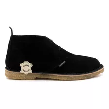 Bota Masculina Cano Alto Couro Palmilha Anatômica Sola Crepe