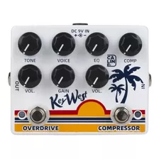 Pedal De Guitarra Caline- Key West Overdrive Compressor