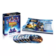 Box Blu Ray 4k De Volta Para O Futuro Trilogia