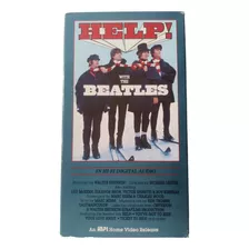 Película Vhs Help! Con The Beatles, En Inglés