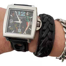 Reloj Pulsera Grande Marca Del Famoso Tatuador Ed Hardy 