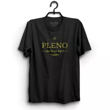 Camiseta Pleno Amor De Deus Camisa Cristã 100% Algodão