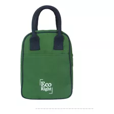 Bolsa Lanchera Eco Right Plain Dark Green