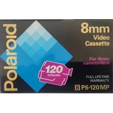Cassette De Video 8 Mm Polaroid P6-120 Mp