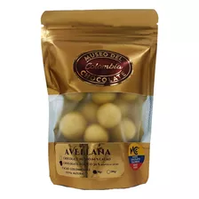 Perlas Núcleo De Avellana Con Chocolate Blanco Sin Azúcar