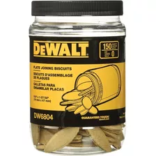 Dewalt Dw6804 Biscuits - 150 Galletas Madera Ensamblaje #0