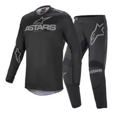 Conjunto Motocross Alpinestars Mx - Fluid Graphite 21