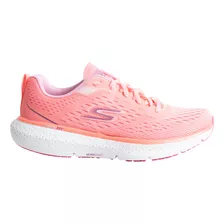 Zapatillas Skechers Go Run Pure 3 Mujer Running Coral- Skech