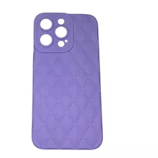 Case Silicona Con Rombos Para iPhone 13 Pro